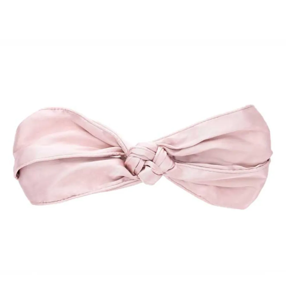 Bandeau satin chic - Rose>W7 Discount