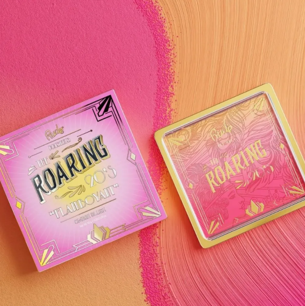 Blush ombre roaring - Flamboyant>RUDE COSMETICS Hot