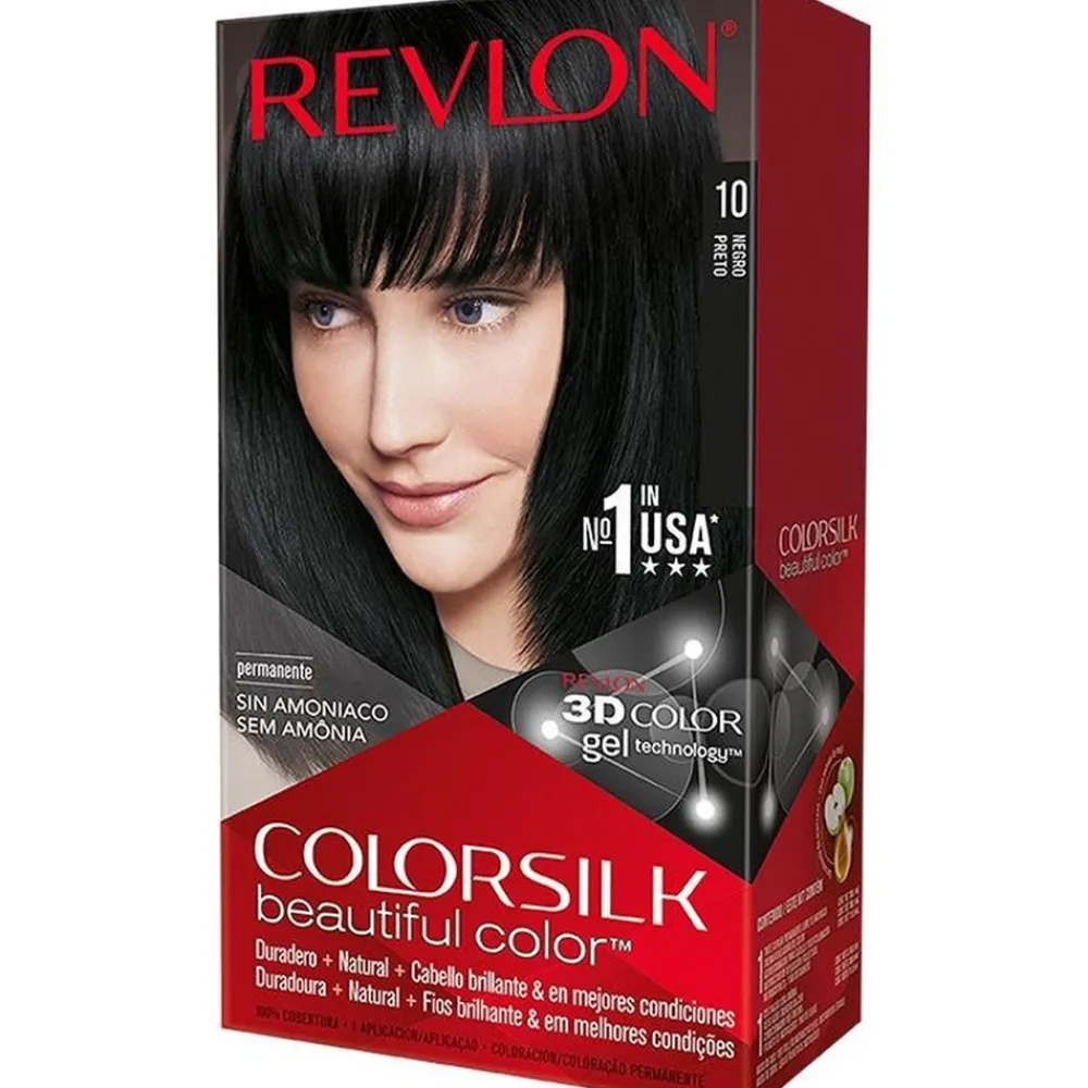 Coloration cheveux Colorsilk - 10 noir>REVLON Fashion