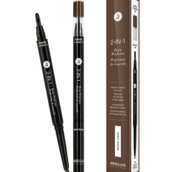 Crayons sourcils 2-en-1 Perfecteur de sourcils - AEBD03 Honey brown>ABSOLUTE NEW YORK Hot
