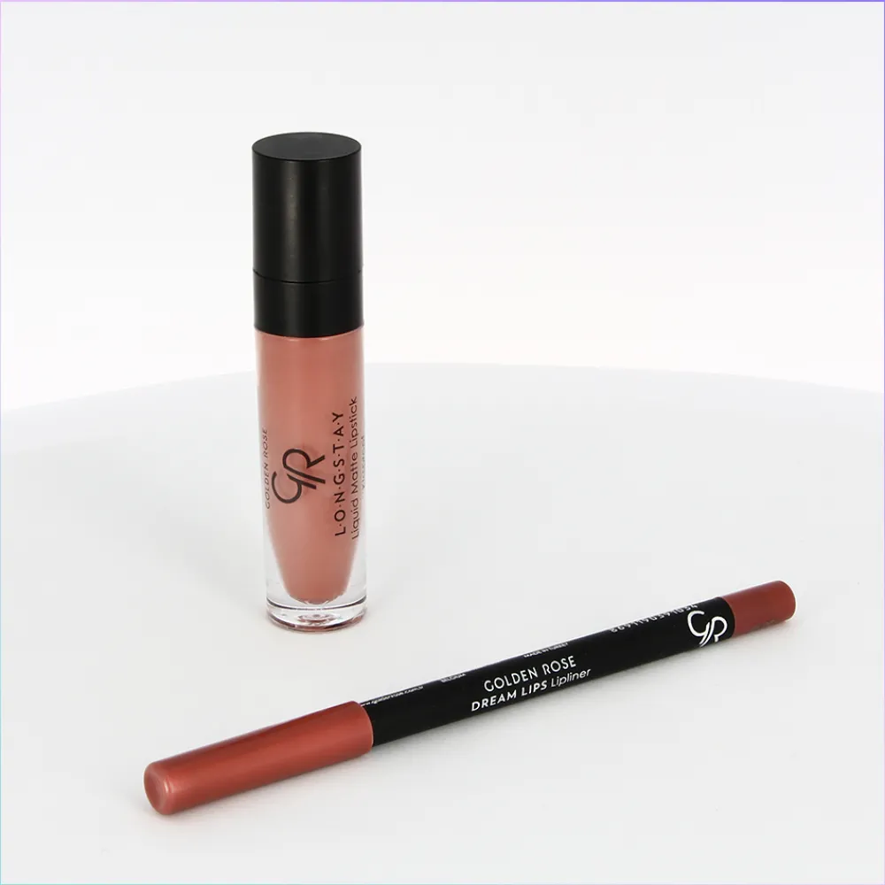 Duo nude lips>GOLDEN ROSE New