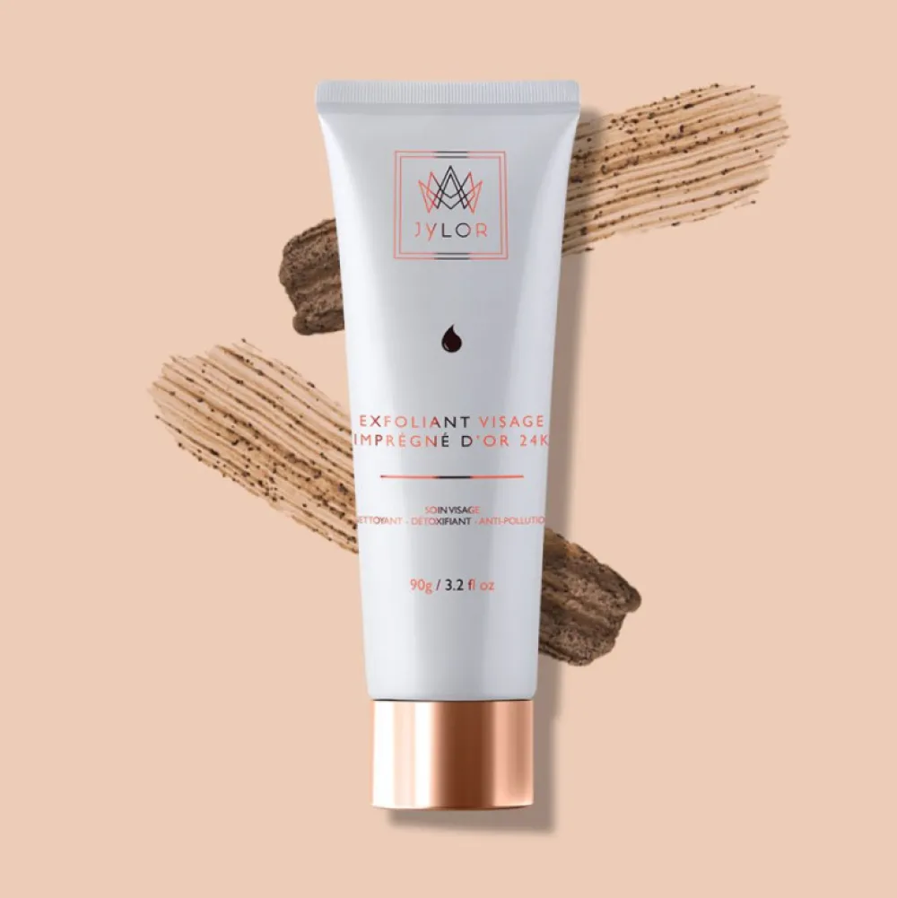 Exfoliant visage or 24K>JYLOR New