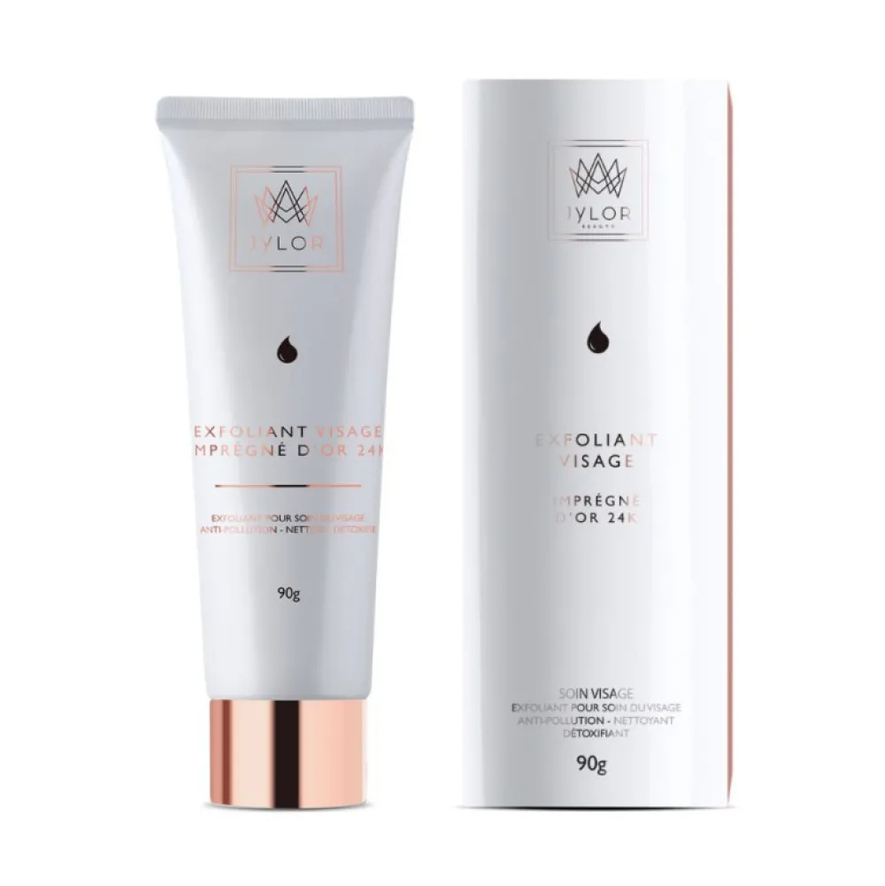 Exfoliant visage or 24K>JYLOR New