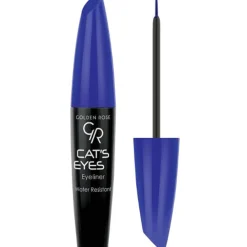 Eyeliner Cat's eyes waterproof - Matte blue>GOLDEN ROSE Fashion