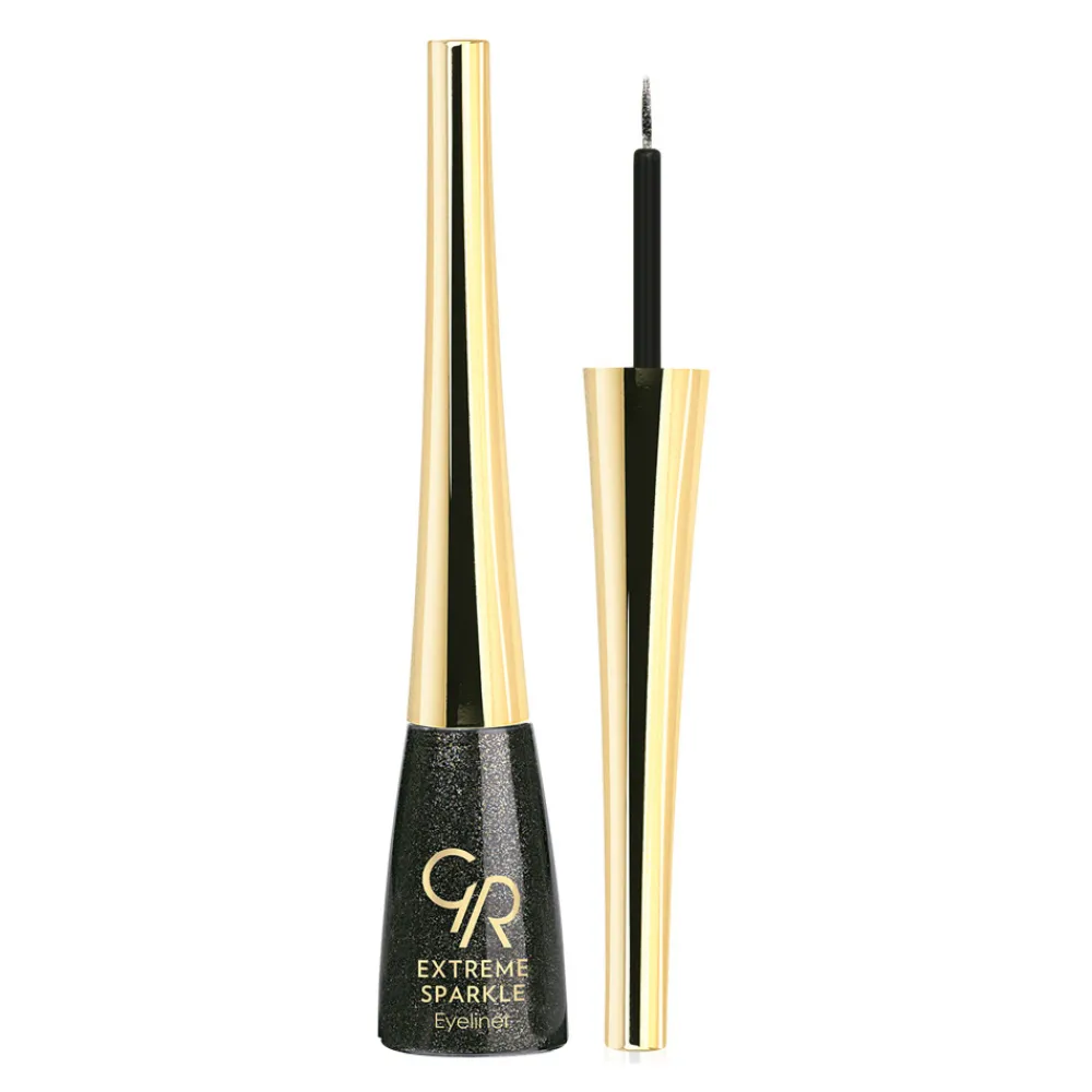 Eyeliner pailleté Extreme sparkle - Noir pailleté>GOLDEN ROSE Clearance