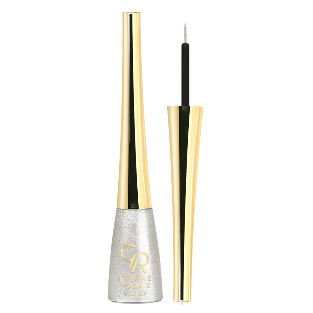 Eyeliner pailleté Extreme sparkle - Blanc argenté>GOLDEN ROSE Clearance