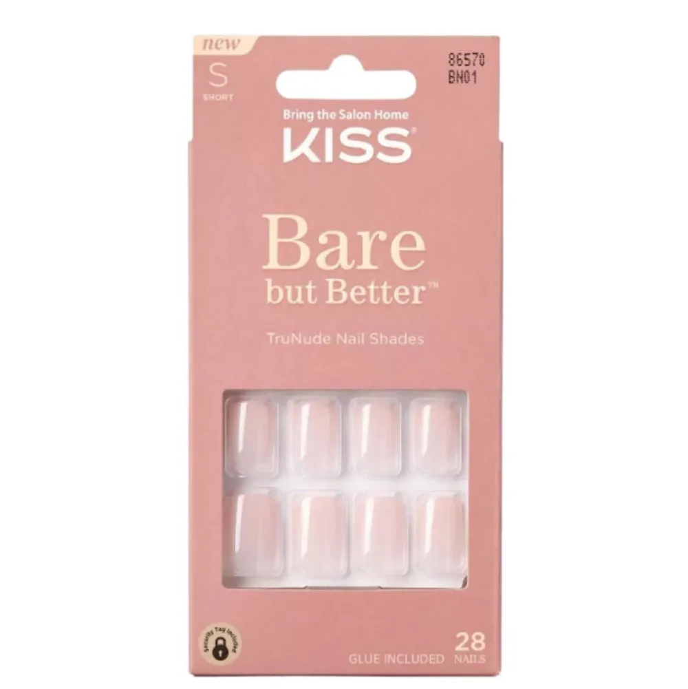 Faux ongles Bare But Better - BN01C>KISS USA Discount