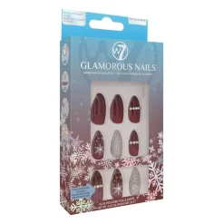 Faux ongles Glamorous winter - Sugar & spice>W7 Clearance