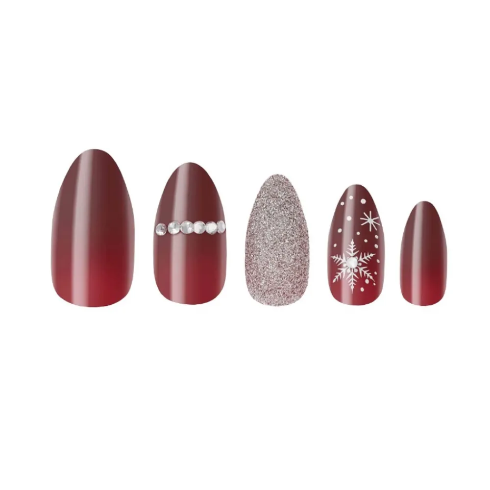 Faux ongles Glamorous winter - Sugar & spice>W7 Clearance