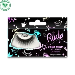 Faux-cils Essential - 3D Lashes - Babydoll>RUDE COSMETICS Clearance
