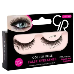 Faux-cils Naturels - 02>GOLDEN ROSE New