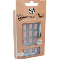 Faux-ongles Glamorous nails – Pink beige>W7 Discount