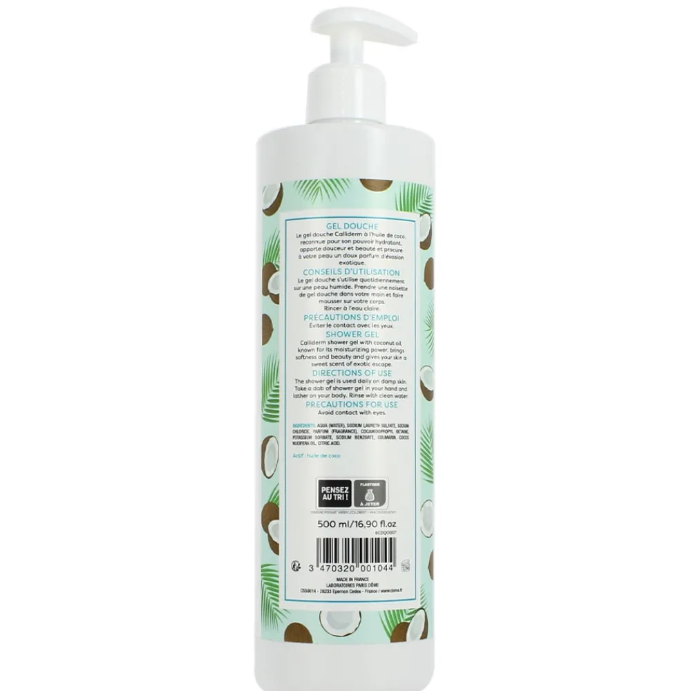 Gel douche huile de coco 2+1 gratuit>CALLIDERM Best