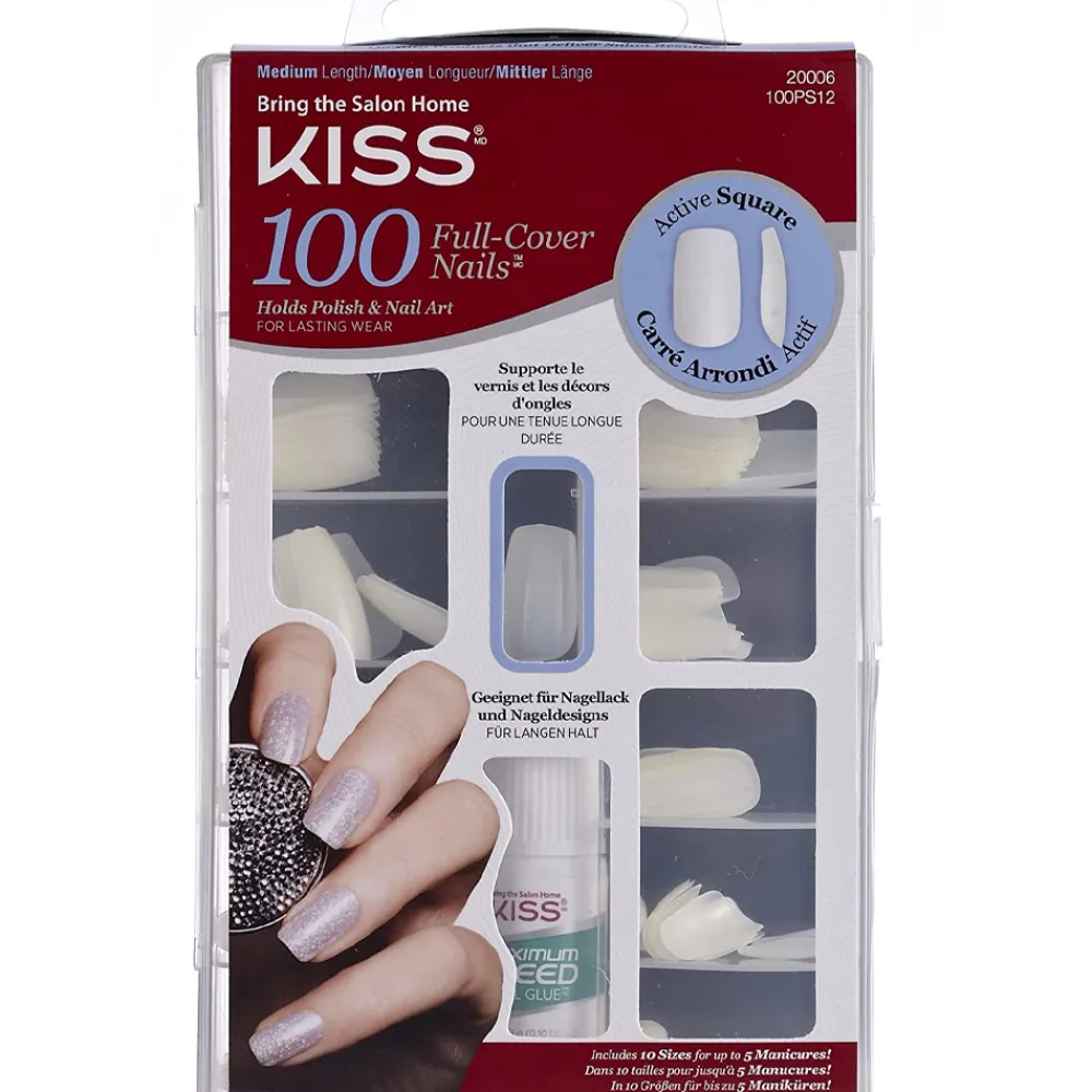 Kit 100 faux ongles>KISS USA Sale
