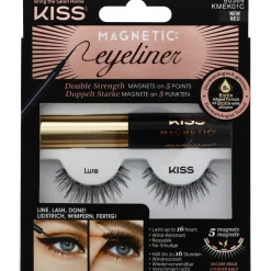 Kit faux-cils Magnetic eyeliner 01>KISS USA New