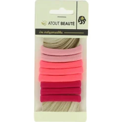 Lot de 8 élastiques roses>ATOUT BEAUTE Clearance