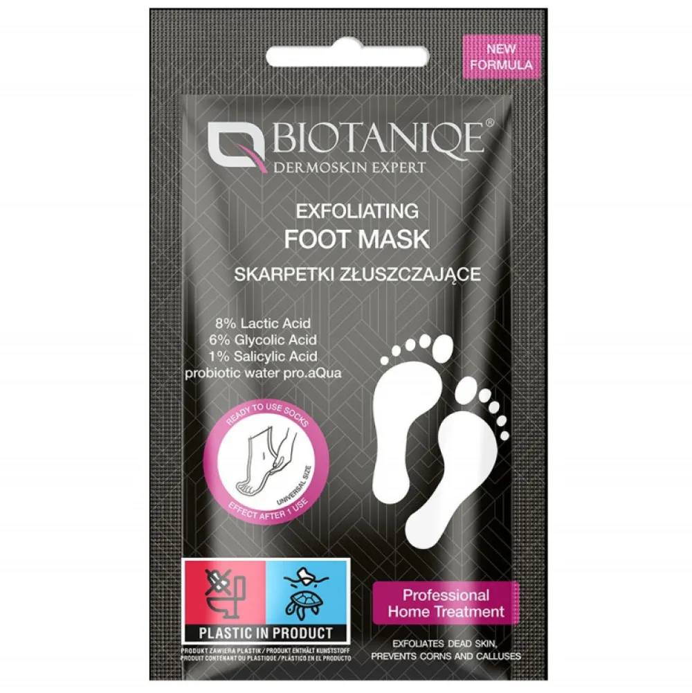 Masque exfoliant pieds>BIOTANIQE Fashion