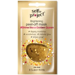 Masque peel-off "Shine like a Golden queen" - Embellissant>SELFIE PROJECT Outlet
