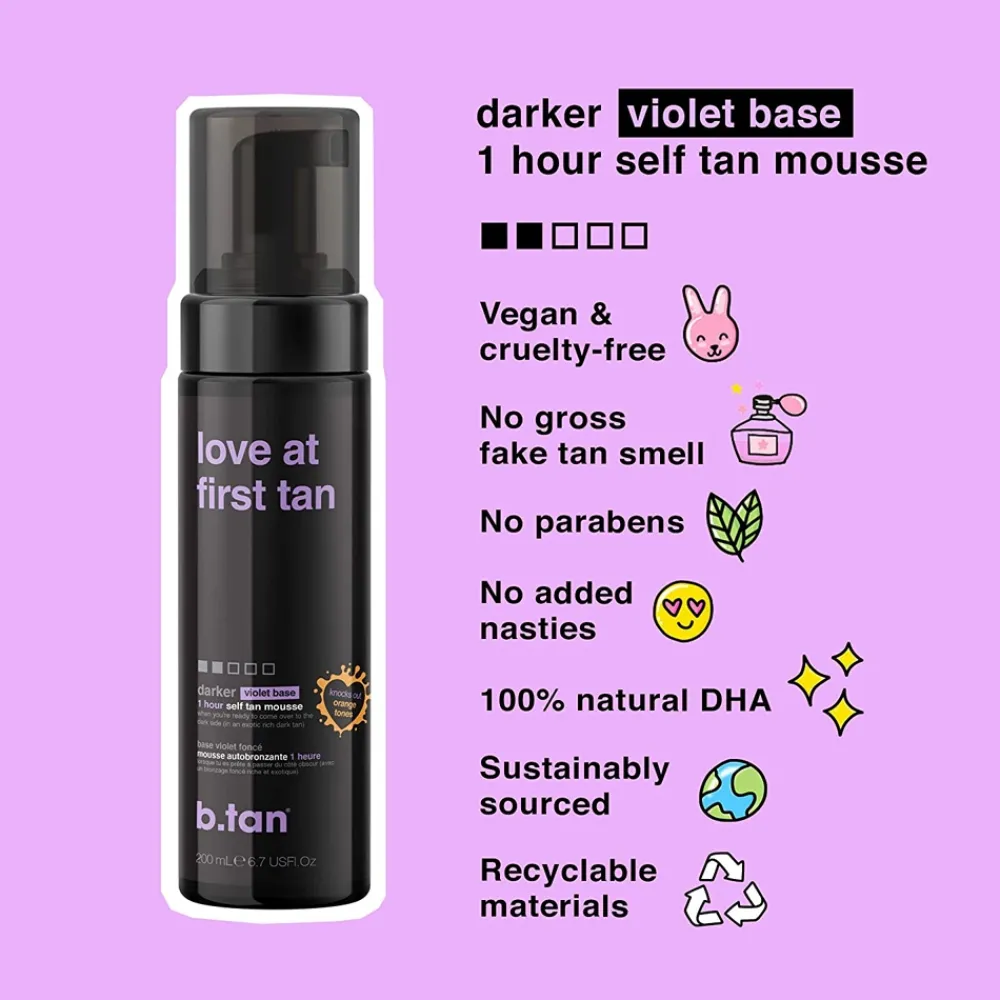 Mousse autobronzante - Love at first tan>B.TAN Hot