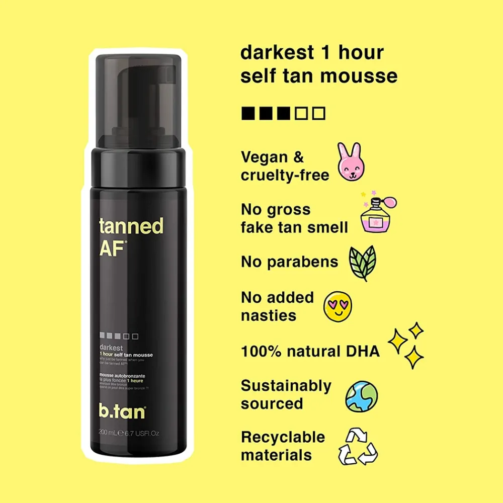 Mousse autobronzante - Tanned AF>B.TAN Fashion