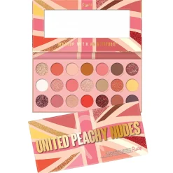 Palette fards à paupières - United Peachy Nudes>RUDE COSMETICS Online