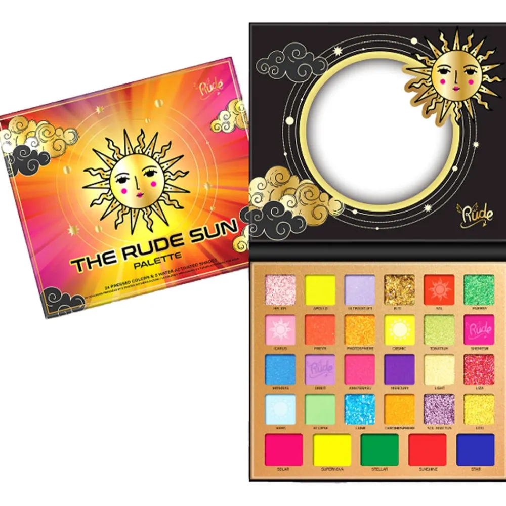 Palette fards à paupières - The Rude Sun>RUDE COSMETICS Best
