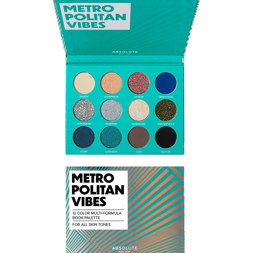 Palette fards à paupières - Metropolitan Vibes>ABSOLUTE NEW YORK Sale