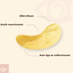 Patch yeux hydrogel or 24k><noscript><img width=