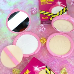 Poudre compacte Shine Crime - Natural>RUDE COSMETICS Discount