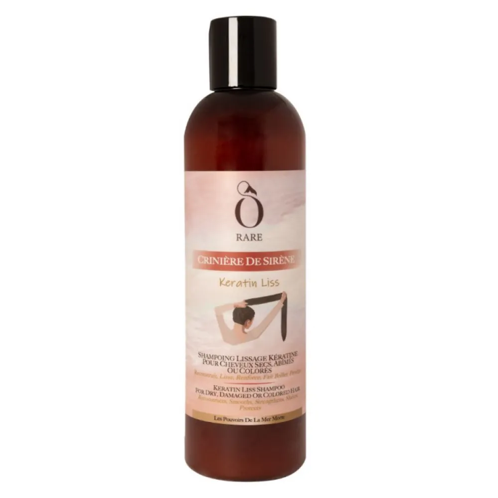 Shampoing Keratin Liss - Cheveux secs, abîmés, ou colorés>O RARE Fashion