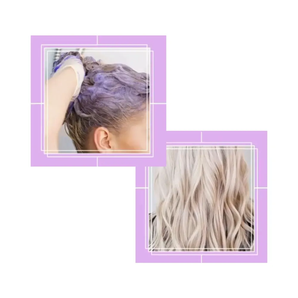 Shampoing violet neutralisant déjaunisseur - Be Strong>SELFIE PROJECT Hot