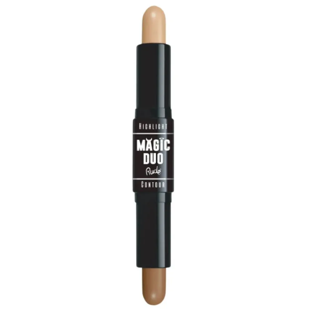 Stick Magic duo highlight et contour - Tan>RUDE COSMETICS Outlet