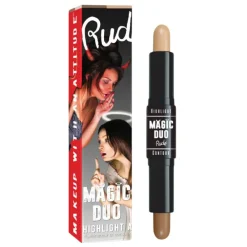 Stick Magic duo highlight et contour - Tan>RUDE COSMETICS Outlet