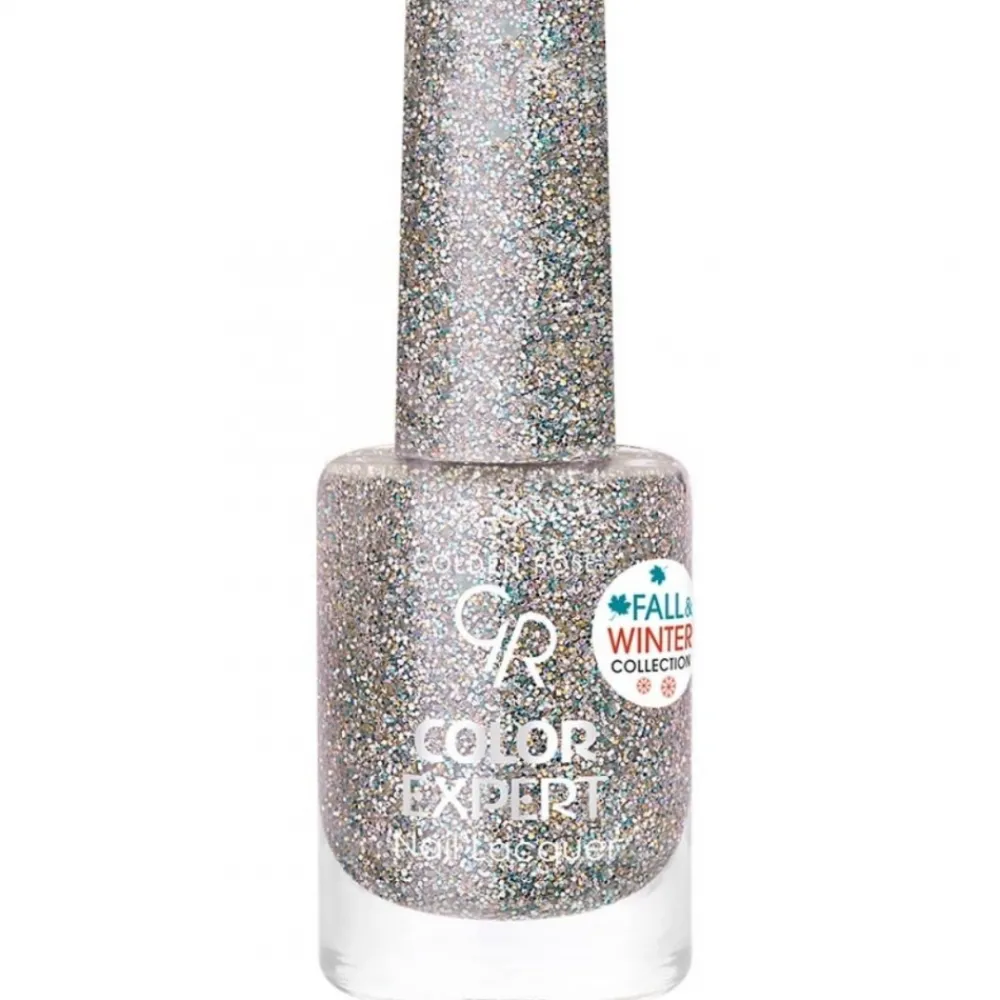 Vernis à ongles Color expert - 401 Gris pailleté>GOLDEN ROSE New