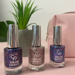 Vernis à ongles paillette color expert - 613 Bleu et violet>GOLDEN ROSE Best